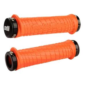 Ročaji ODI TROY LEE DESIGNS SIGNATURE ATV LOCK-ON oranžno-črna
