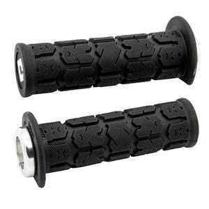 Ročaji ODI ROGUE ATV LOCK-ON V2.1 125mm črno-srebrni