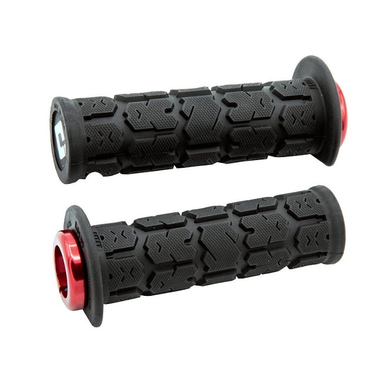Ročaji ODI ROGUE ATV LOCK-ON V2.1 125mm črno-rdeči