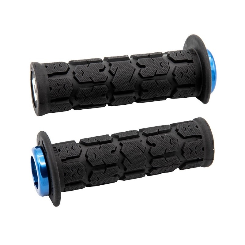 Ročaji ODI ROGUE ATV LOCK-ON V2.1 125mm črno-modri