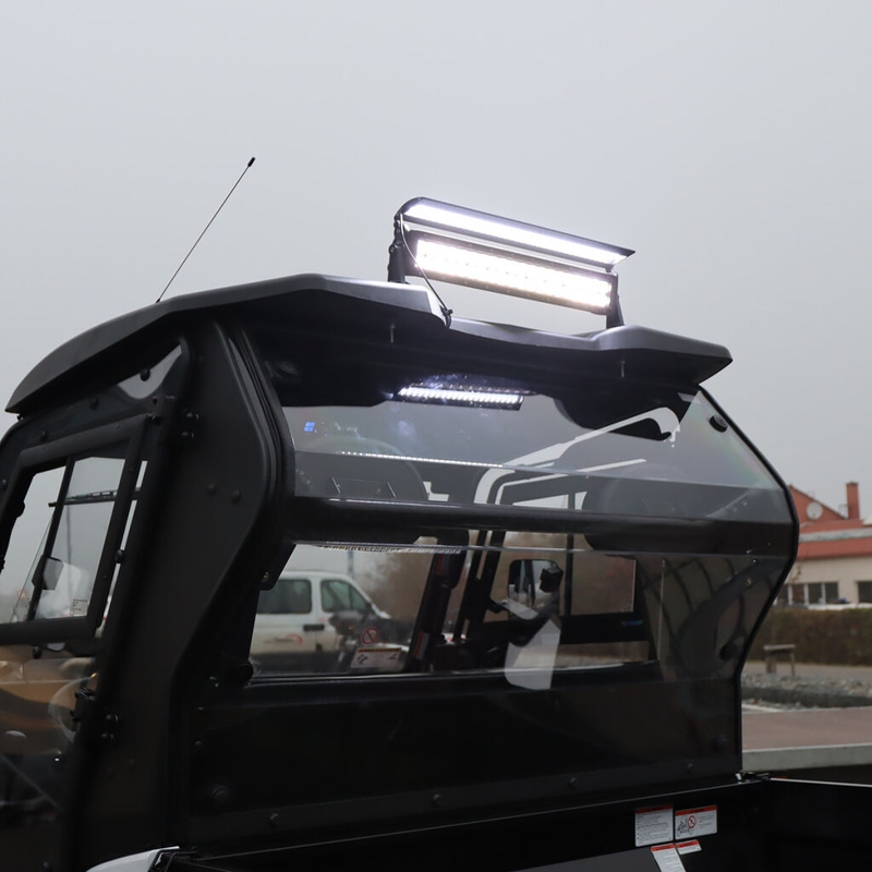 LED svetlobna rampa s pokrovom SHARK LED LIGHT BAR 21,5", 6D Z LED pokrovom, 120W