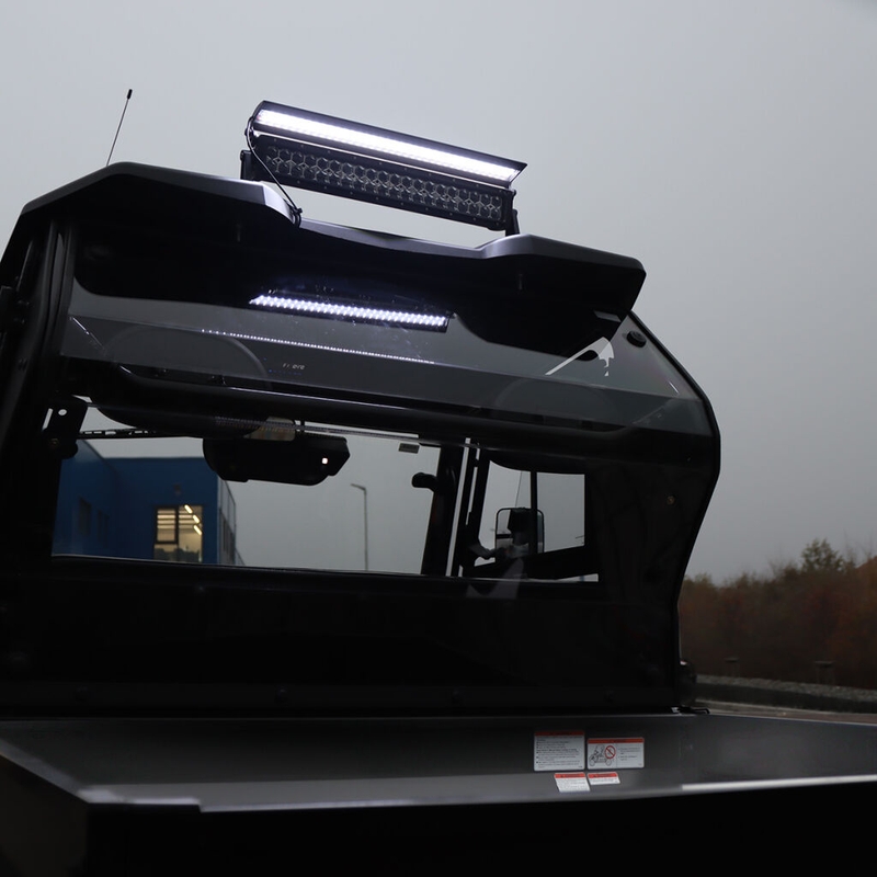 LED svetlobna rampa s pokrovom SHARK LED LIGHT BAR 21,5", 6D Z LED pokrovom, 120W
