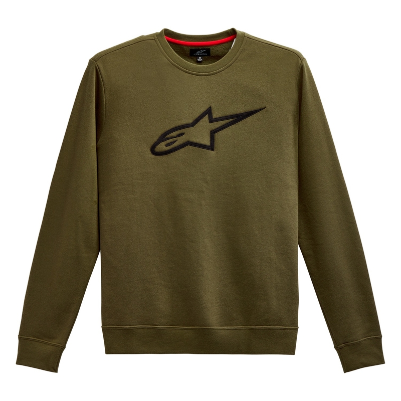 Alpinestars Ageless Crew Fleece Green and Black