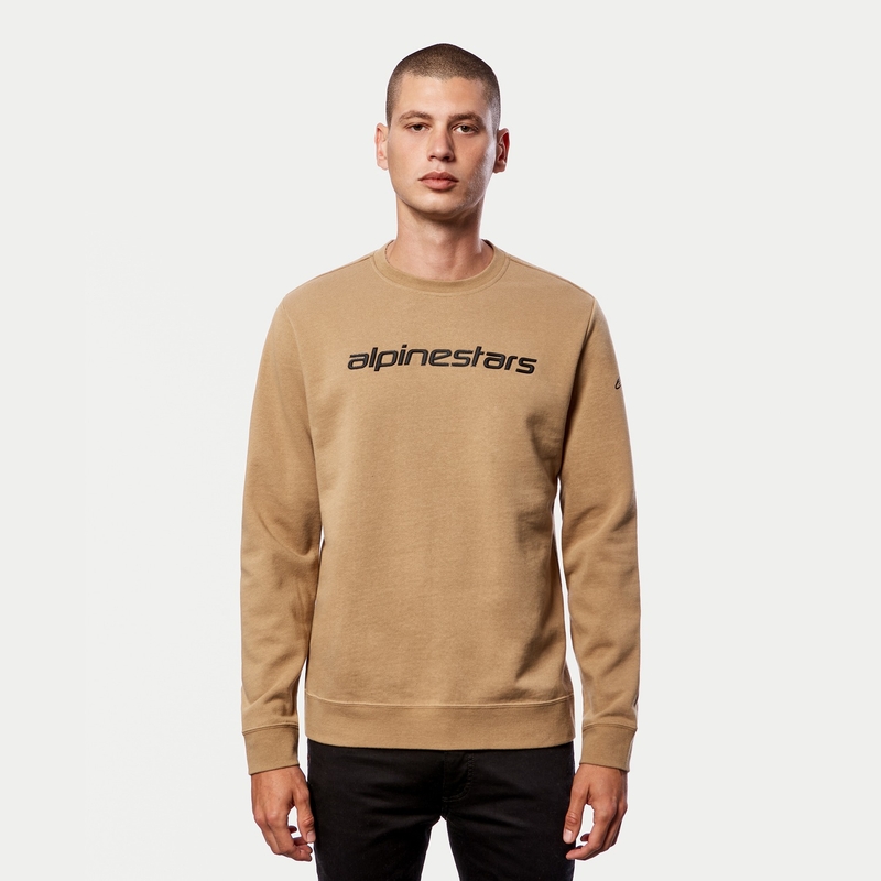 Alpinestars Linear Crew Fleece Sand Black