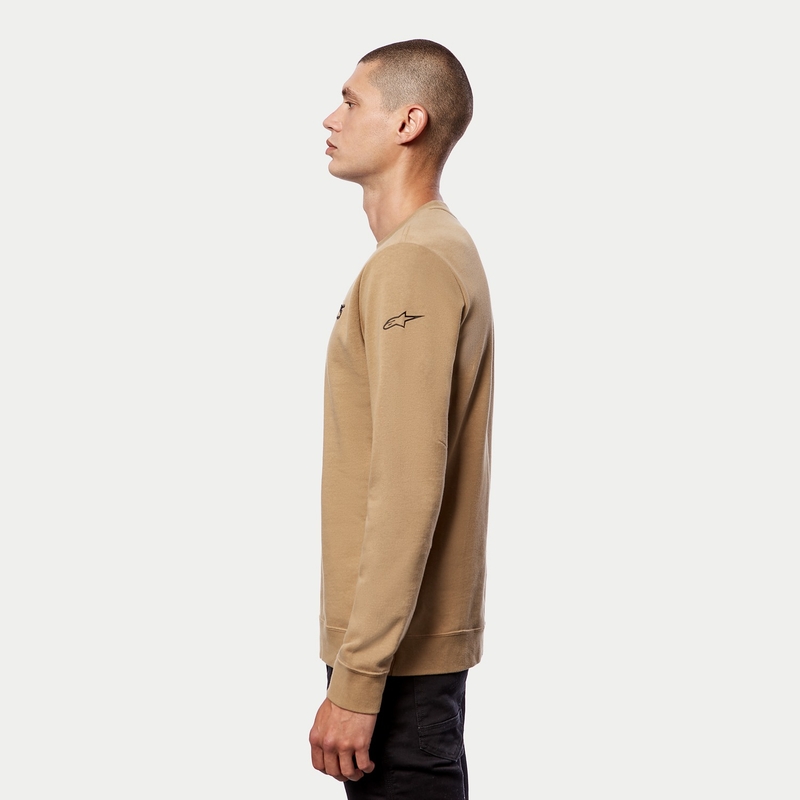 Alpinestars Linear Crew Fleece Sand Black