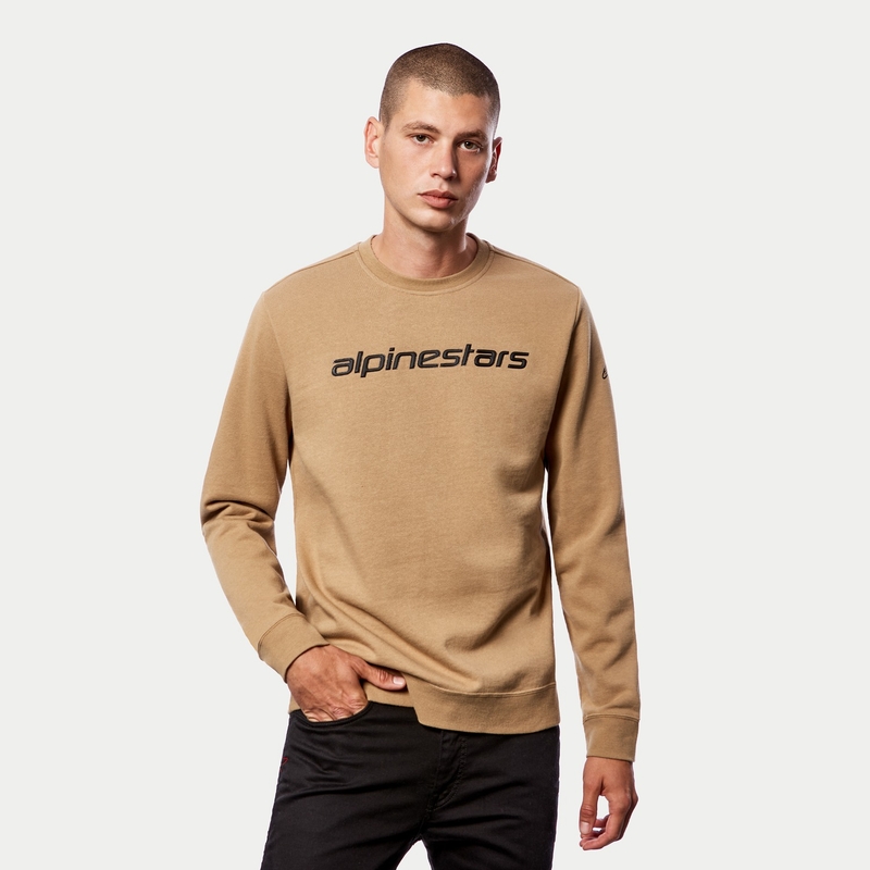 Alpinestars Linear Crew Fleece Sand Black