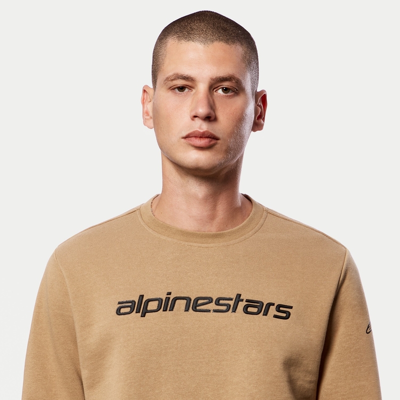 Alpinestars Linear Crew Fleece Sand Black
