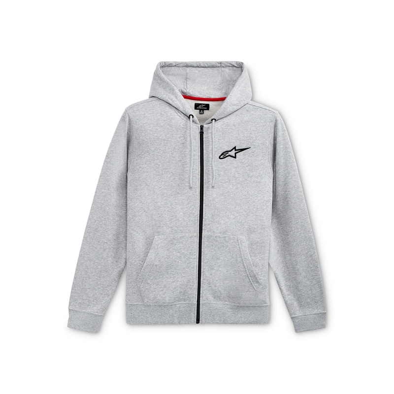 Alpinestars Ageless Chest Hoodie siva in črna