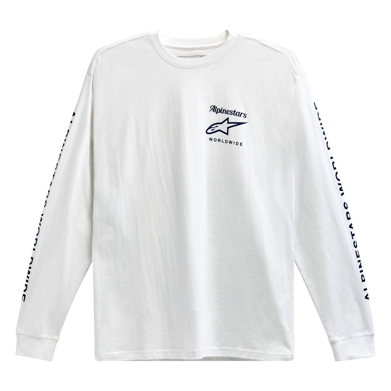 Majica Alpinestars Authenticated Tee bela in črna