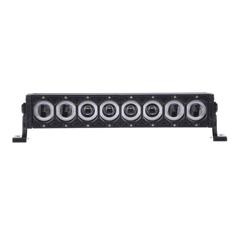 LED svetlobna rampa SHARK LED LIGHT BAR 17" s halo obročem, CREE LED, 80W