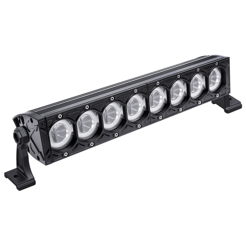 LED svetlobna rampa SHARK LED LIGHT BAR 17" s halo obročem, CREE LED, 80W