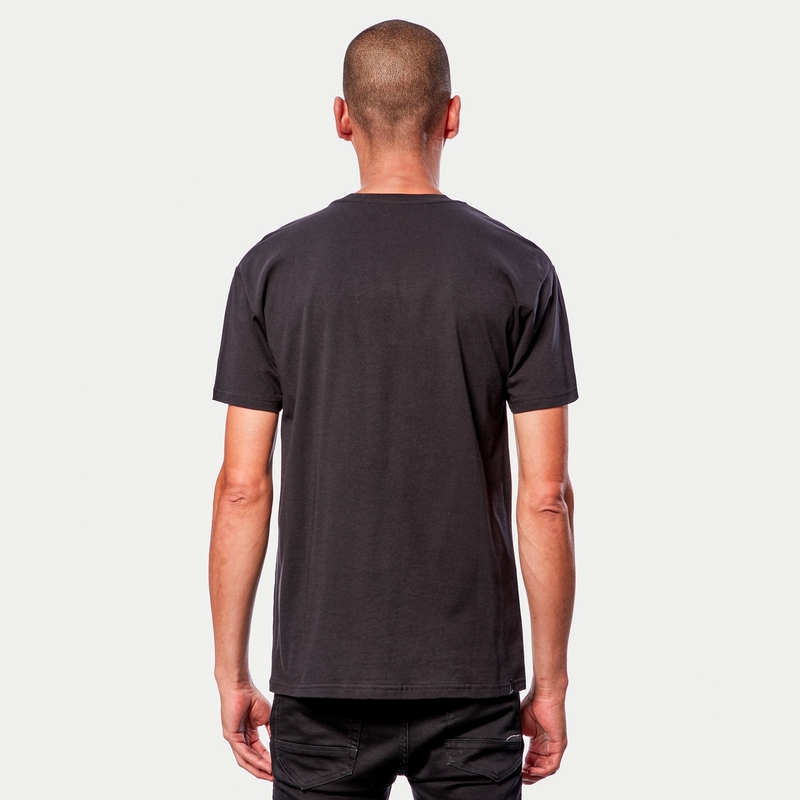 Majica Alpinestars Flag Tee črno-bela
