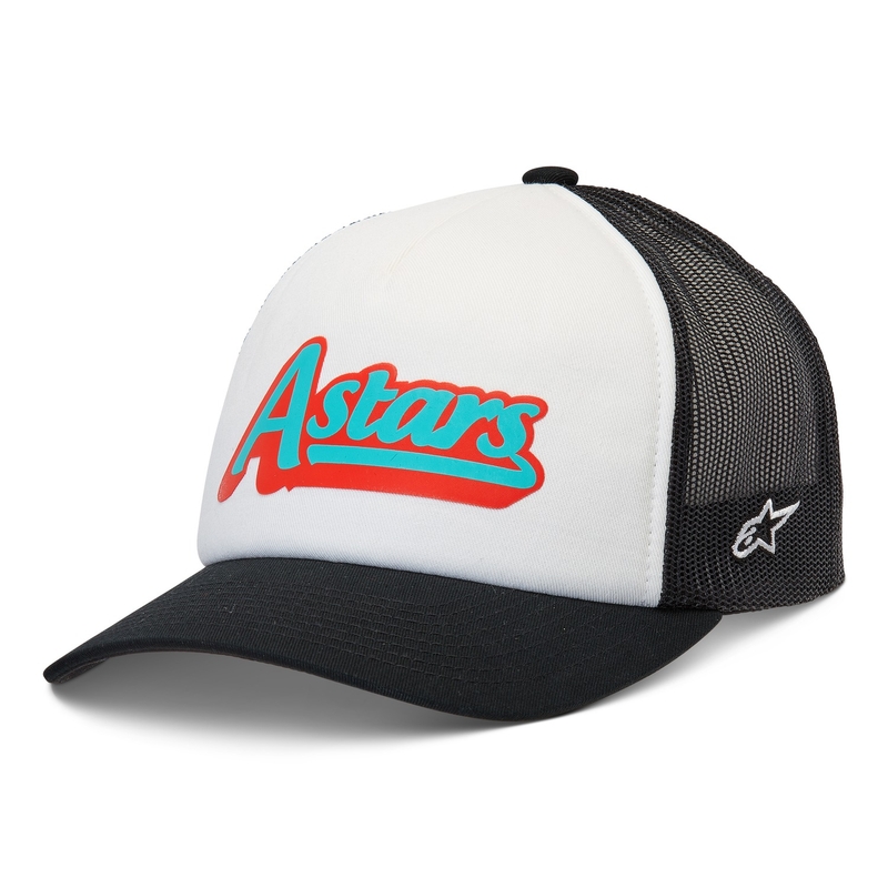 Alpinestars Dostavna kapa Trucker bela in črna