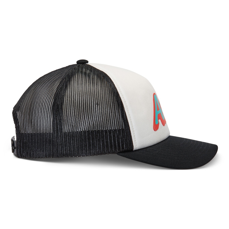 Alpinestars Dostavna kapa Trucker bela in črna