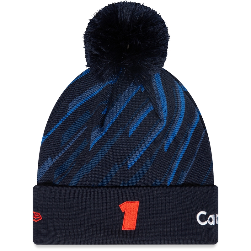 Otroška kapa s pompom KTM Red Bull Racing F1 modra