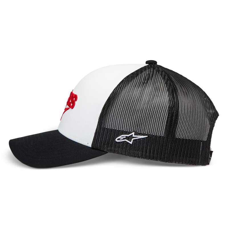 Alpinestars Pedigree kapa bela-črna-rdeča