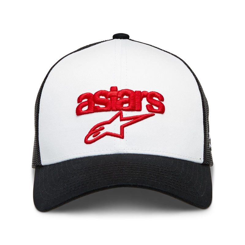 Alpinestars Pedigree kapa bela-črna-rdeča
