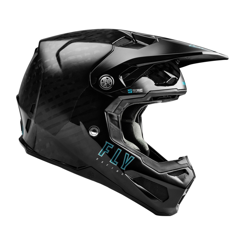 Motokros čelada FLY Racing Formula S Carbon Black