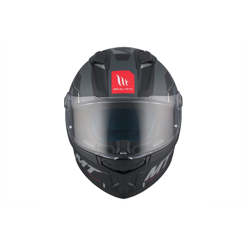 MT Stinger 2 Solid Zivze Black-Grey Matte Integral Motoristična čelada razprodaja