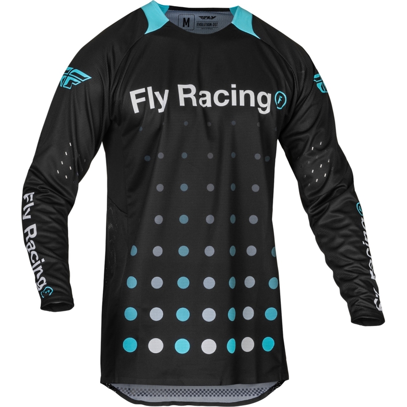 Motokros dres FLY Racing Evolution DST črno-moder, razprodaja