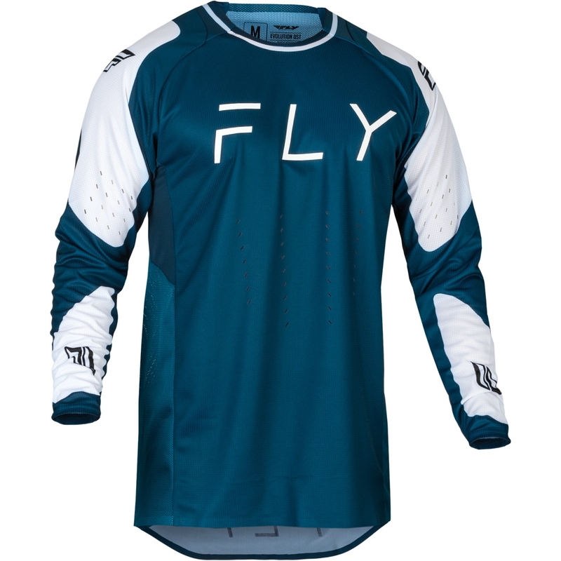 Motokros dres FLY Racing Evolution DST modro-bel v akciji razprodaja