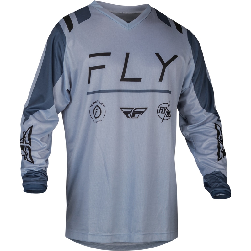 Motokros majica FLY Racing F-16 Artic 2024 siva razprodaja