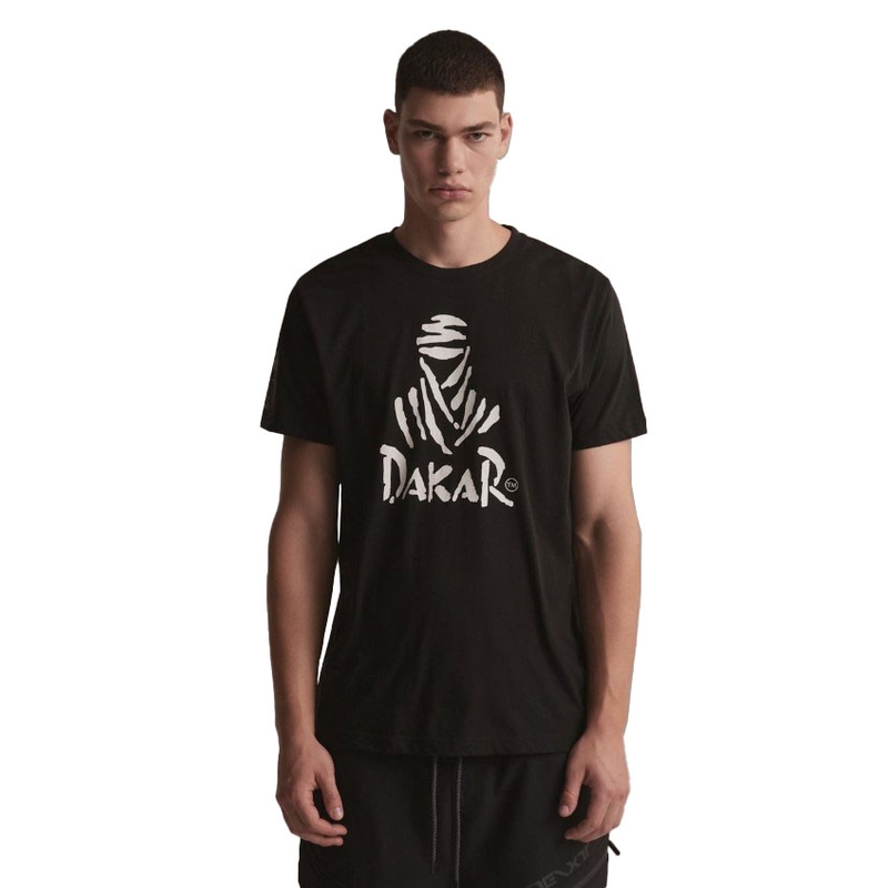 Majica DAKAR DKR Logo 123 črna