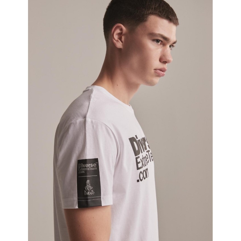 Majica DAKAR DKR Logo 23 bela