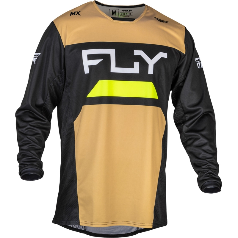 Motokros dres FLY Racing Kinetic Reload rumeno-črno-fluo rumen
