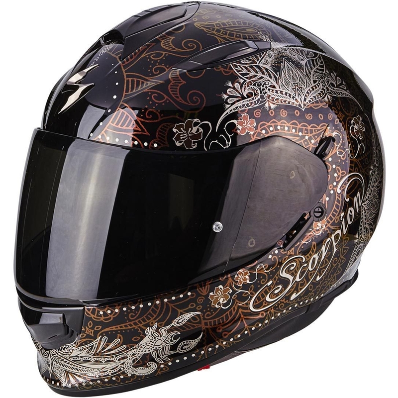 Integralna čelada Scorpion EXO-510 Air Azalea chameleon rdeča