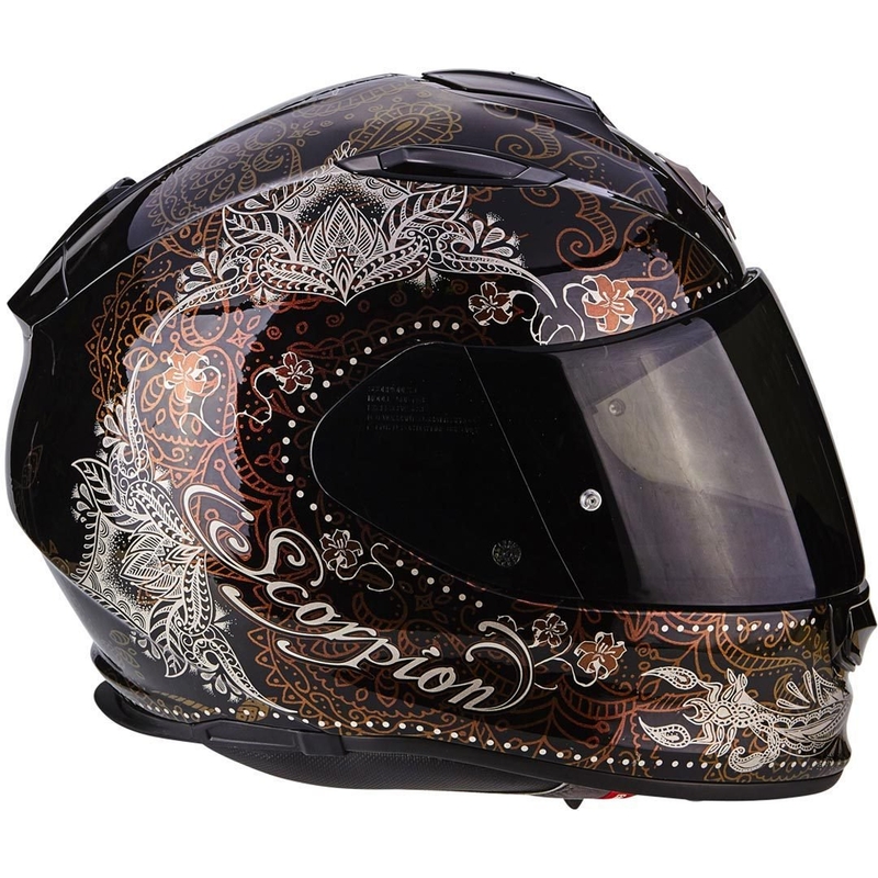Integralna čelada Scorpion EXO-510 Air Azalea chameleon rdeča