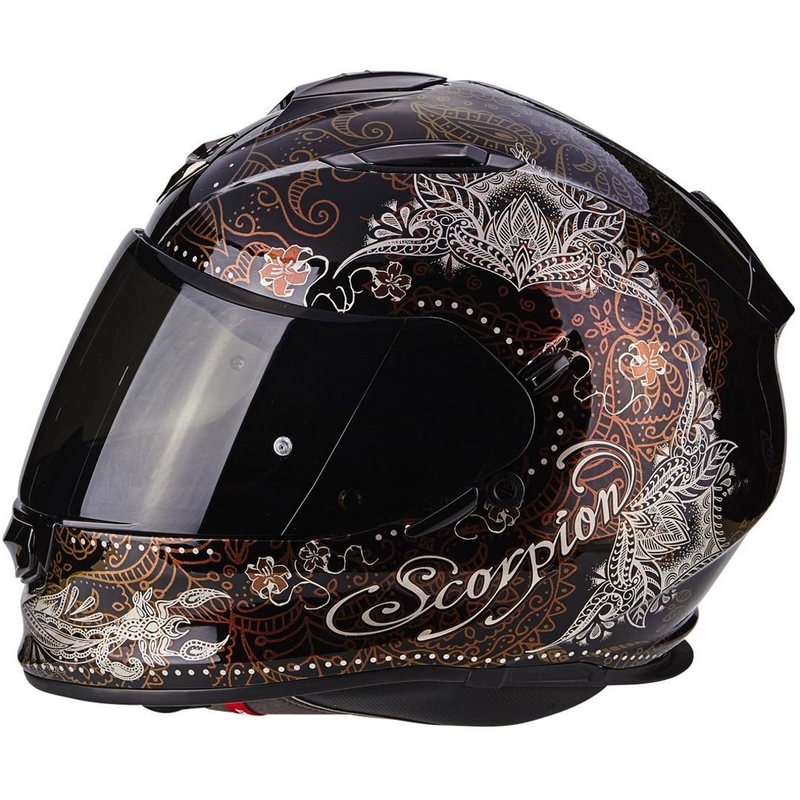 Integralna čelada Scorpion EXO-510 Air Azalea chameleon rdeča