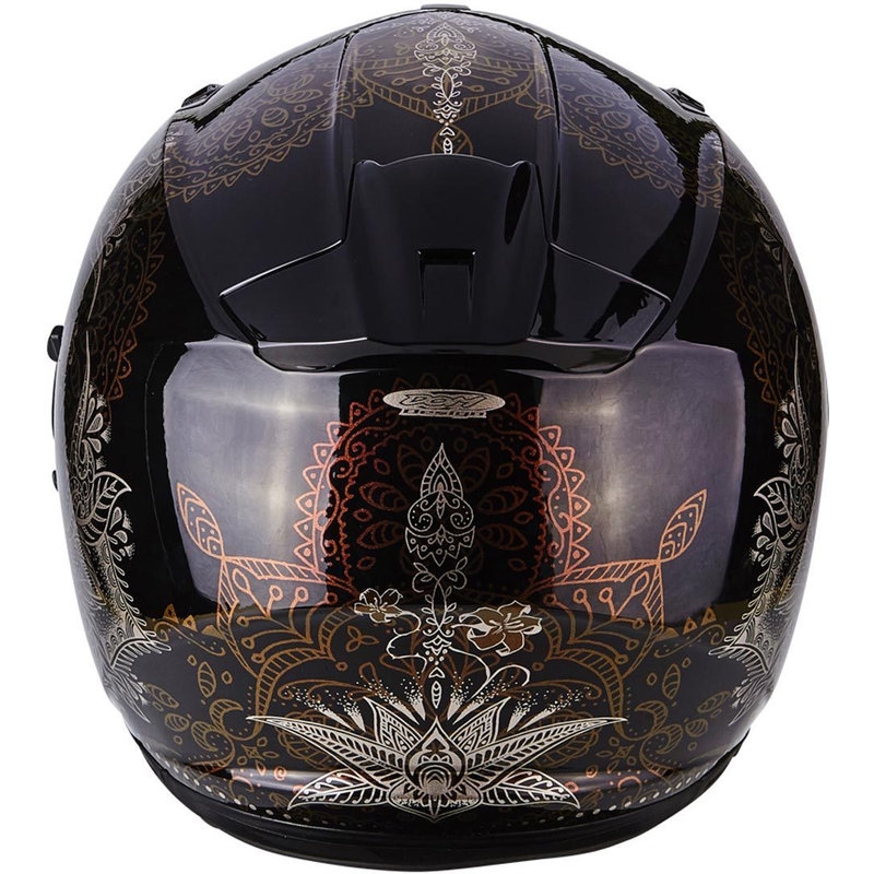 Integralna čelada Scorpion EXO-510 Air Azalea chameleon rdeča