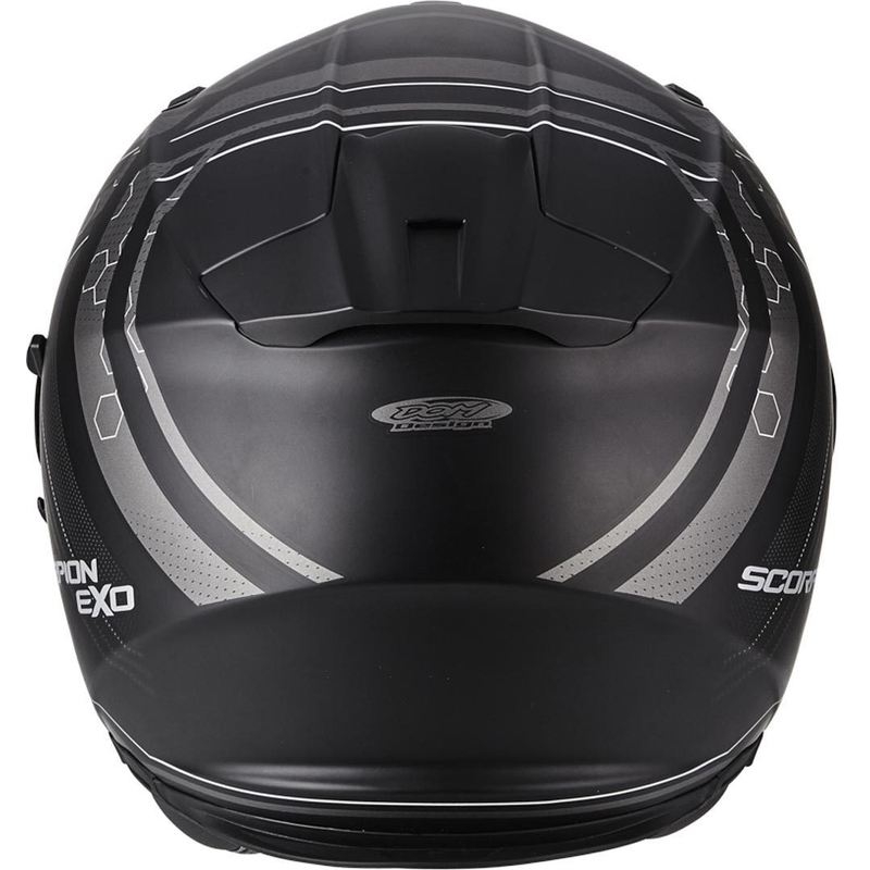 Scorpion EXO-510 Air Sync Black Matte Silver Integral Motoristična čelada razprodaja