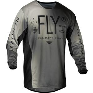 Otroška majica za motokros FLY Racing Prodigy črno-siva
