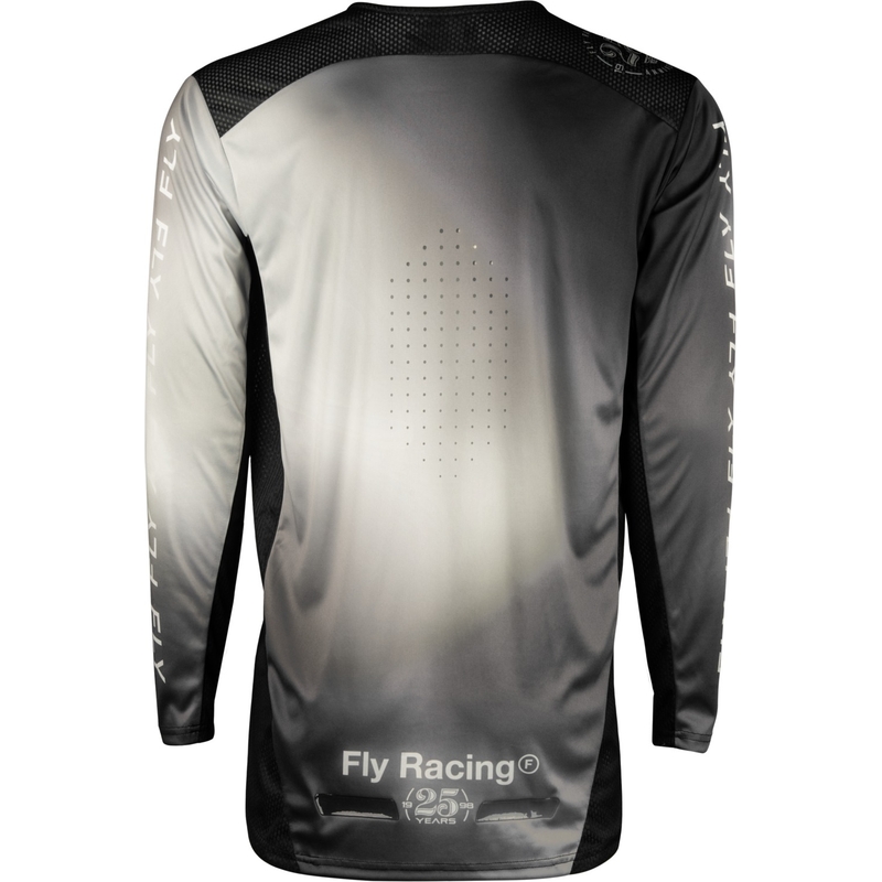 Motokros majica FLY Racing Lite 2024 sivo-črna