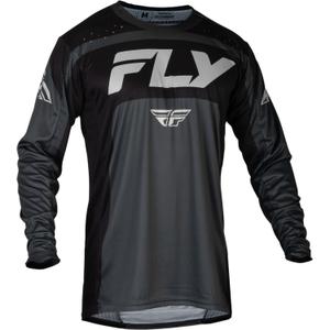 Motokros majica FLY Racing Lite 2024 temno sivo-črna