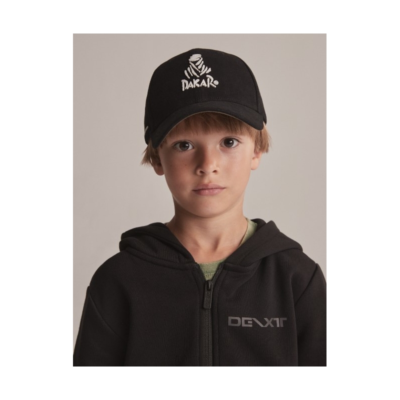 Otroška kapa DAKAR DKR Kid A4 4 črna