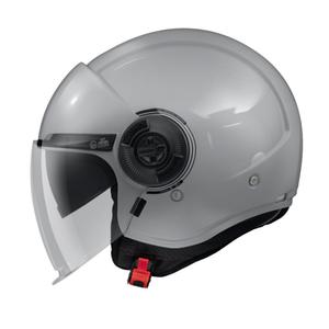 Odprta motoristična čelada MT Viale SV S Solid Grey Gloss