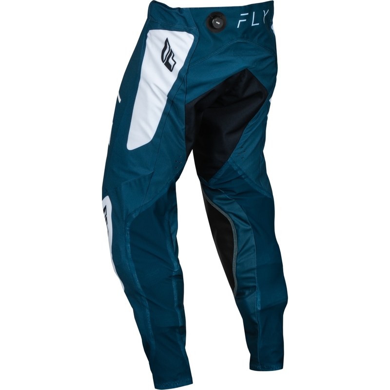 Motokros hlače FLY Racing Evolution DST modro-bele