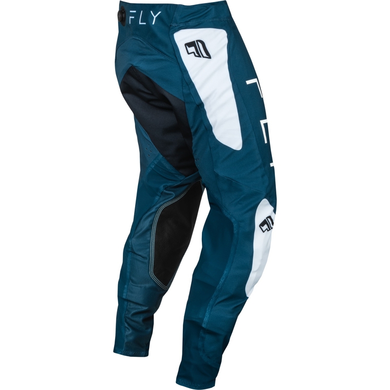 Motokros hlače FLY Racing Evolution DST modro-bele