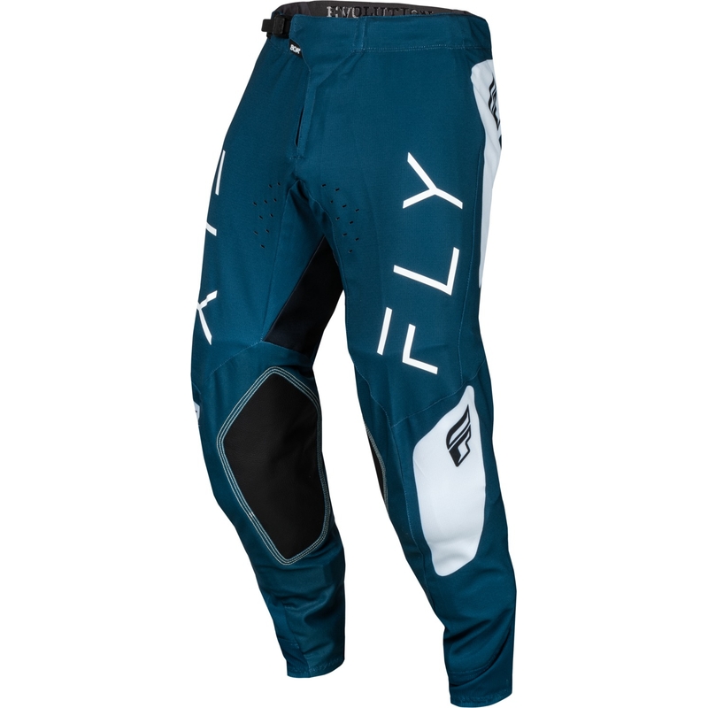 Motokros hlače FLY Racing Evolution DST modro-bele