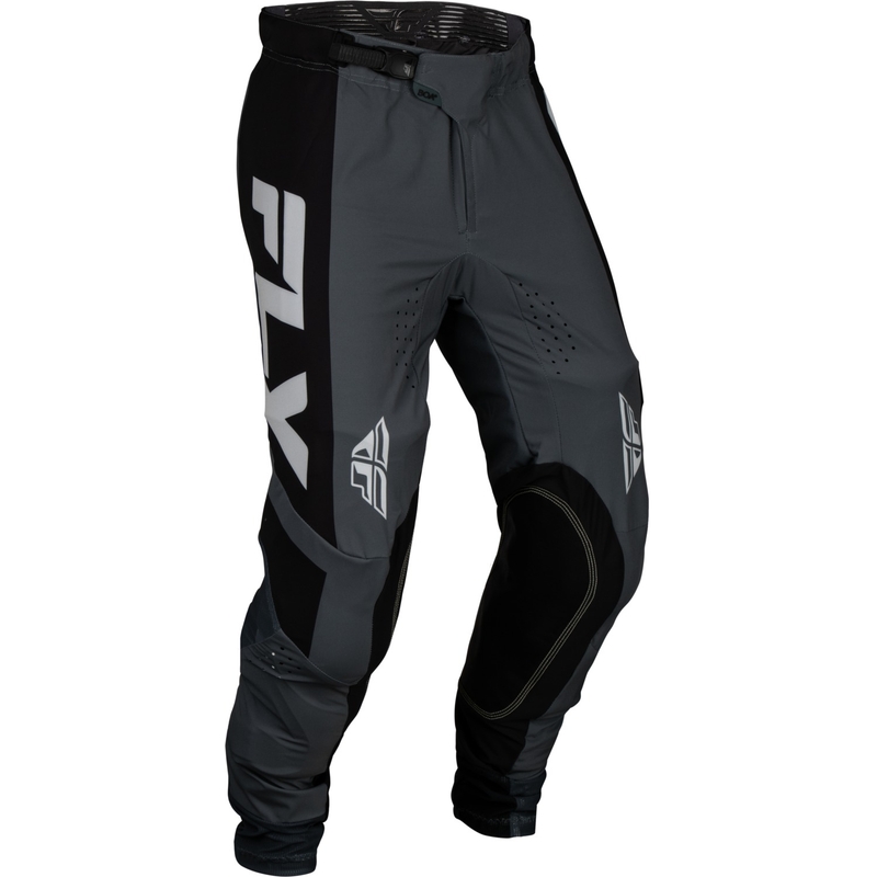 Motokros hlače FLY Racing Lite temno sivo-črne, razprodaja