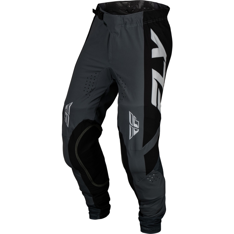 Motokros hlače FLY Racing Lite temno sivo-črne, razprodaja