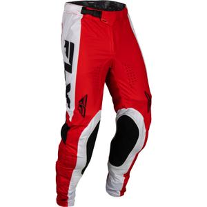 Motokros hlače FLY Racing Lite 2024 rdeče-bele-črne