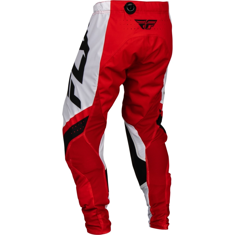 Motokros hlače FLY Racing Lite 2024 rdeče-bele-črne