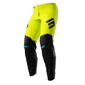 Otroške motokros hlače Shot Iron fluo rumena razprodaja