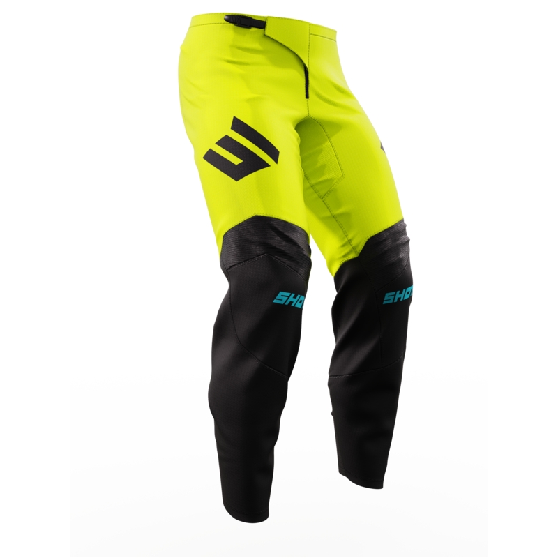 Otroške motokros hlače Shot Iron fluo rumena razprodaja