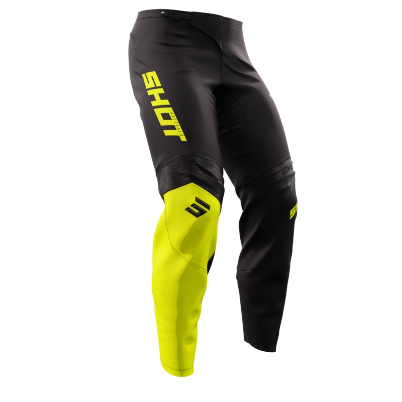 Motokros hlače Shot Draw Squad fluo yellow razprodaja