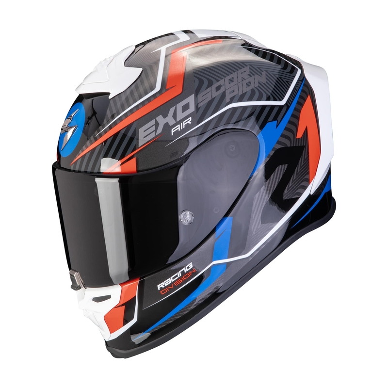 Integralna motoristična čelada Scorpion EXO-R1 EVO AIR COUP črno-rdeče-modra